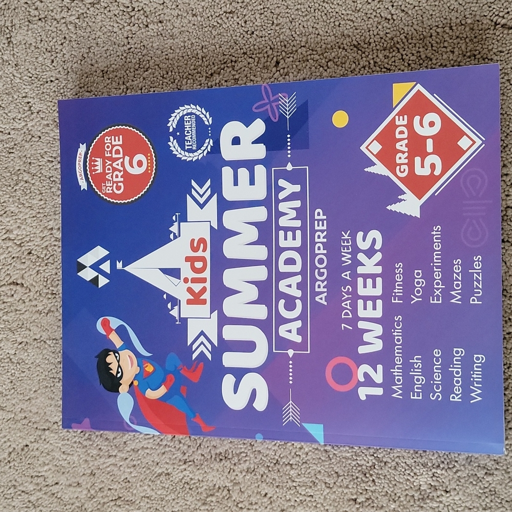 Kids Summer Academy (Grade 5-6) Workbook